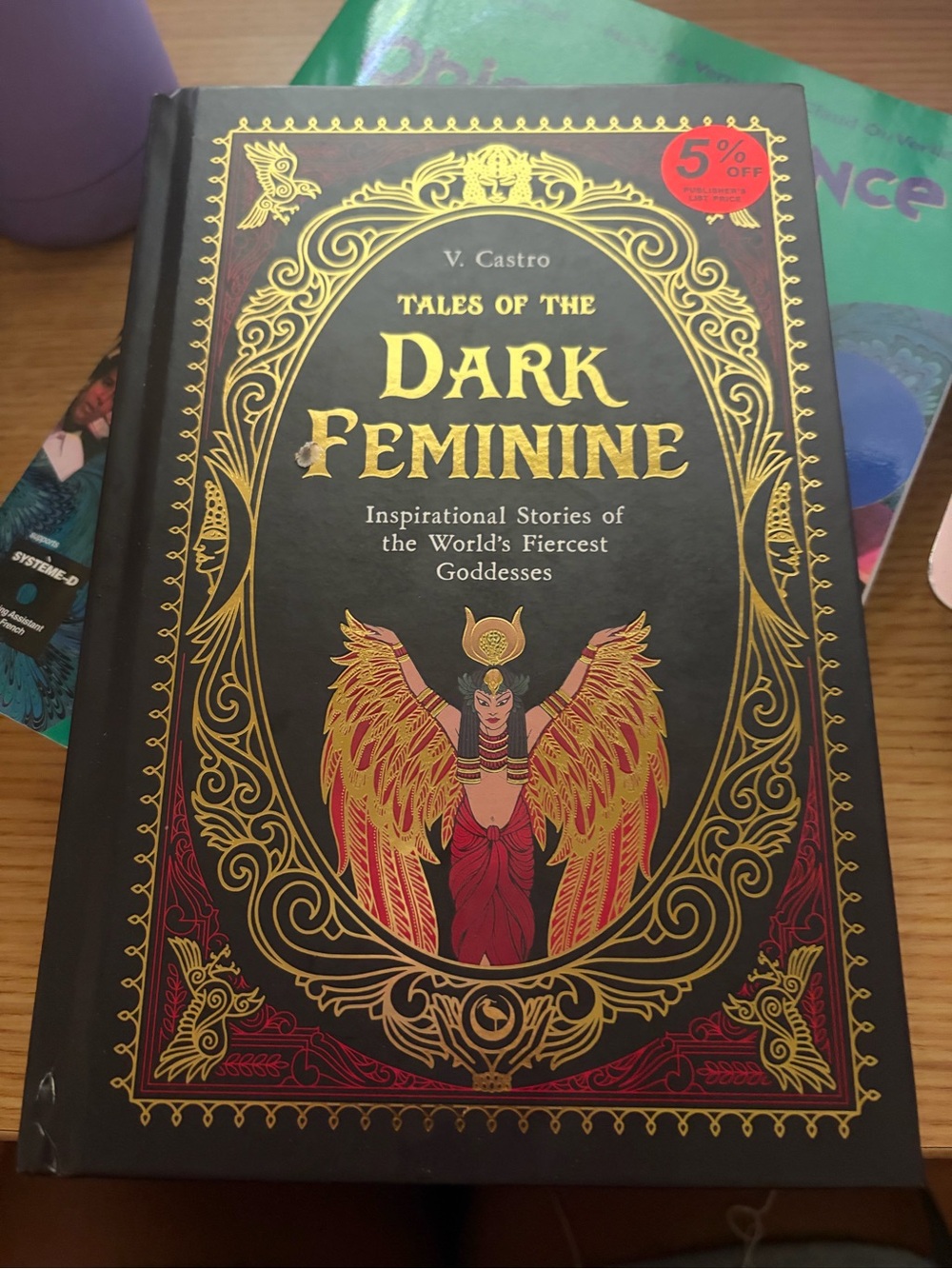 Tales of the Dark Feminine – Ornate Black & Gold Hardcover